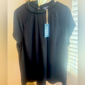 2XL Black Modcloth blouse - NWT